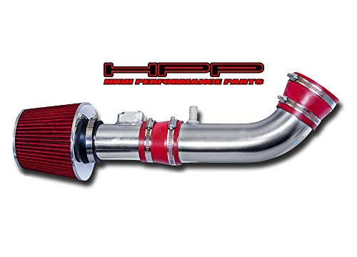 High Performance Parts Short Ram Air Intake Kit & Red Filter Combo Compatible for 04-11 Ford Ranger / 04-09 Mazda B4000 4.0L V6 Engine