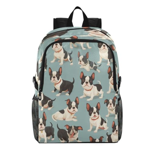 Sac de randonnée pliable chiens mignons pour voyager léger lors de vos vacances