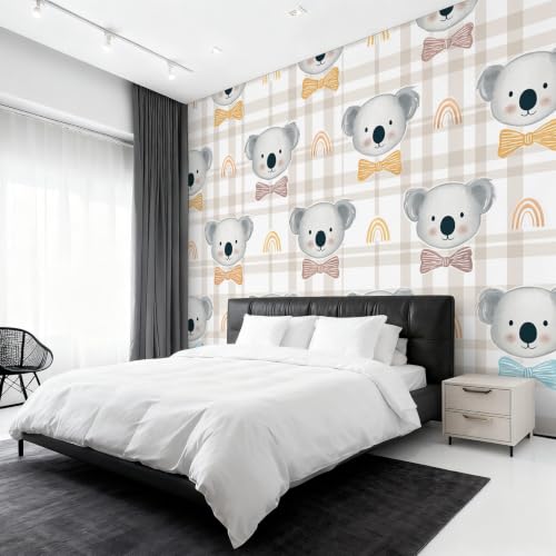 Fresque Murale 375x250 cm Koala Cartoon Intissé Durable - 2