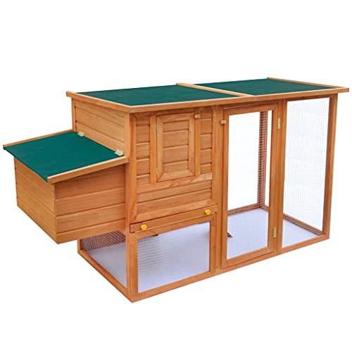 WELLIKEA Hühnerstall mit 1 Legenest Holz – Bild 5