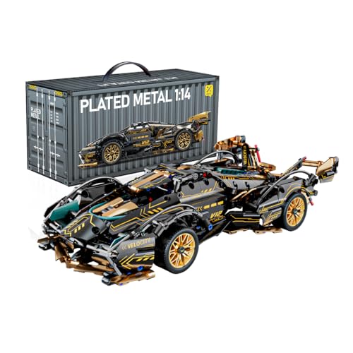 Chodia Sport Racing Car Building Block Sets for Adults, 1:14 Race Supercar Toys Kits Collectible MOC Model Construction Ideas Birthday for Boys Teens Men Age 8-12 12-16,14 14+