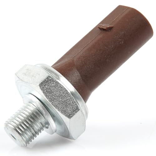 ROBUST Oil Pressure Switch Sensor Brown With Washer Seal for Audi A3 A4 A5 Seat Ibiza Leon Toledo Skoda Octavi Roomster Superb Volkswagen Golf Passat Tiguan Transporter T5 038919081 038919081D