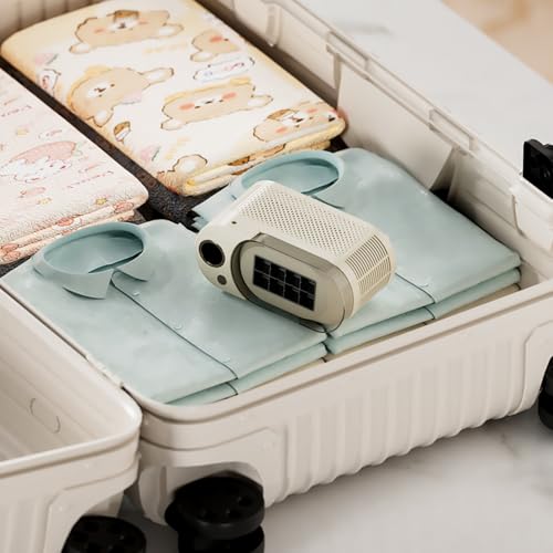 Countertop Ice Maker Machine - Portable 26lbs/24Hrs with 8 Cubes in 10 Mins, Automatic Nugget Ice Machine for Kitchen, Camping & RV, Includes Ice Basket (Purple,Normal)