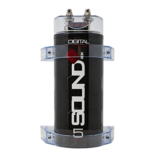 SoundBox SCAP5D, 5 Farad Digital Capacitor for Car Audio - 5000 Watts - Thumbnail 3
