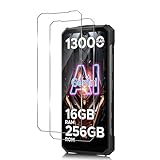 Xunzii Schutzfolie für DOOGEE Fire 7 Pro/OUKITEL WP62 für Panzerglas, 9H Festigkeit Bildschirmschutzfolie [2 Stück], 0.33mm Ultra-Klar Folie, Anti-Kratzen Schutzglas, Anti-Bläschen Screen Protector