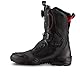 SHIMA STRATO Motorradstiefel Herren und Damen - Motorrad Wasserdicht Stiefel Tourenstiefel Schuhe Männer Leder Schwarz (Damen, Vented, 39)