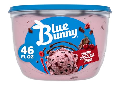 Blue Bunny Cherry Chocolate Chunk Ice Cream , 46 fl