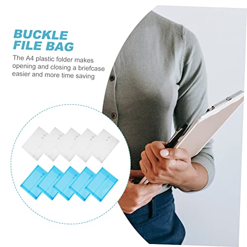 File bags transparents Operitacx par 2 pour documents et maison - 2