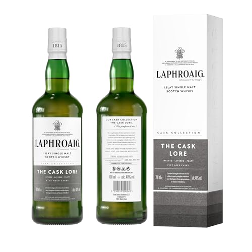 Laphroaig, Lore Edition Single Malt Scotch Whisky, Blend Di Single Malts Invecchiati Dai 7 Ai 21 Anni - 1 Bottiglia Da 700 Ml - 2