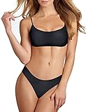 MELLIEX Bikini Damen Zweiteiliger Gepolstert Badeanzug Push Up Rückenfrei Strandbikini Sommer Badebekleidung Set-L