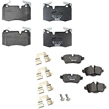 Textar Front and Rear Pad Set Brake Pads Kit For Mini Cooper R55 R56 R57 R58 R59 John Cooper Works 1.6 L4