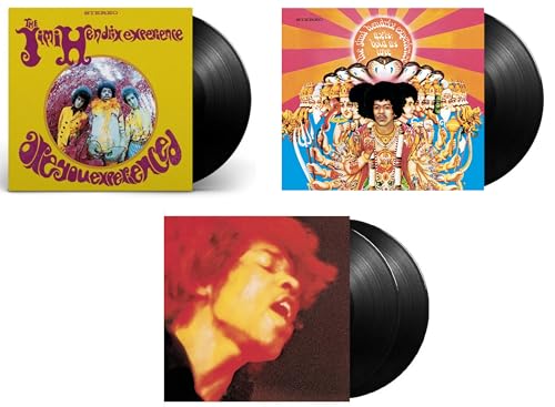 Album Art for Jimi Hendrix: The Jimi Hendrix Experience - Essential 3 Record Album Collection - Are You Experienced, Axis Bold as Love and Electric Ladyland - Vinyl LP by Jimi Hendrix