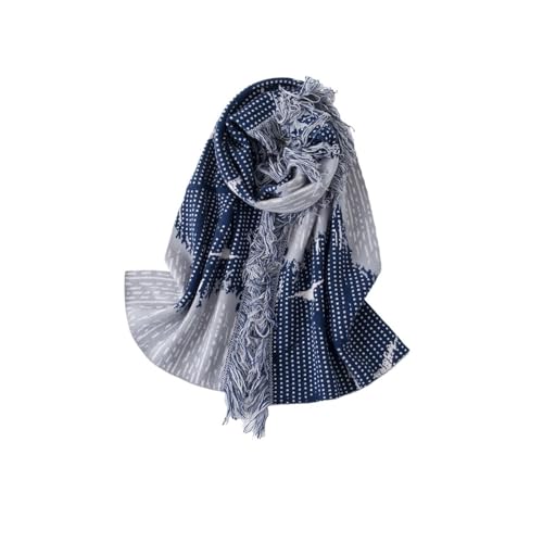 Châle écharpe en cachemire pour femme : une caresse de douceur chaude en hiver