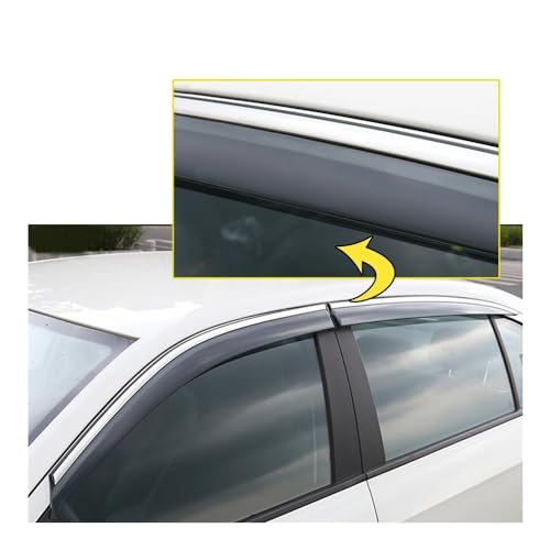 Déflecteurs de vent pour éliminer la buée et bloquer la pluie en Eclipse Cross
