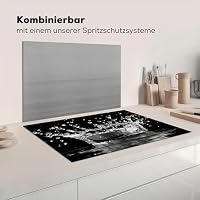 KitchenYeah© Herdabdeckplatte Einteilig Induktionsmatte Küche Abdeckung – Ansicht 8