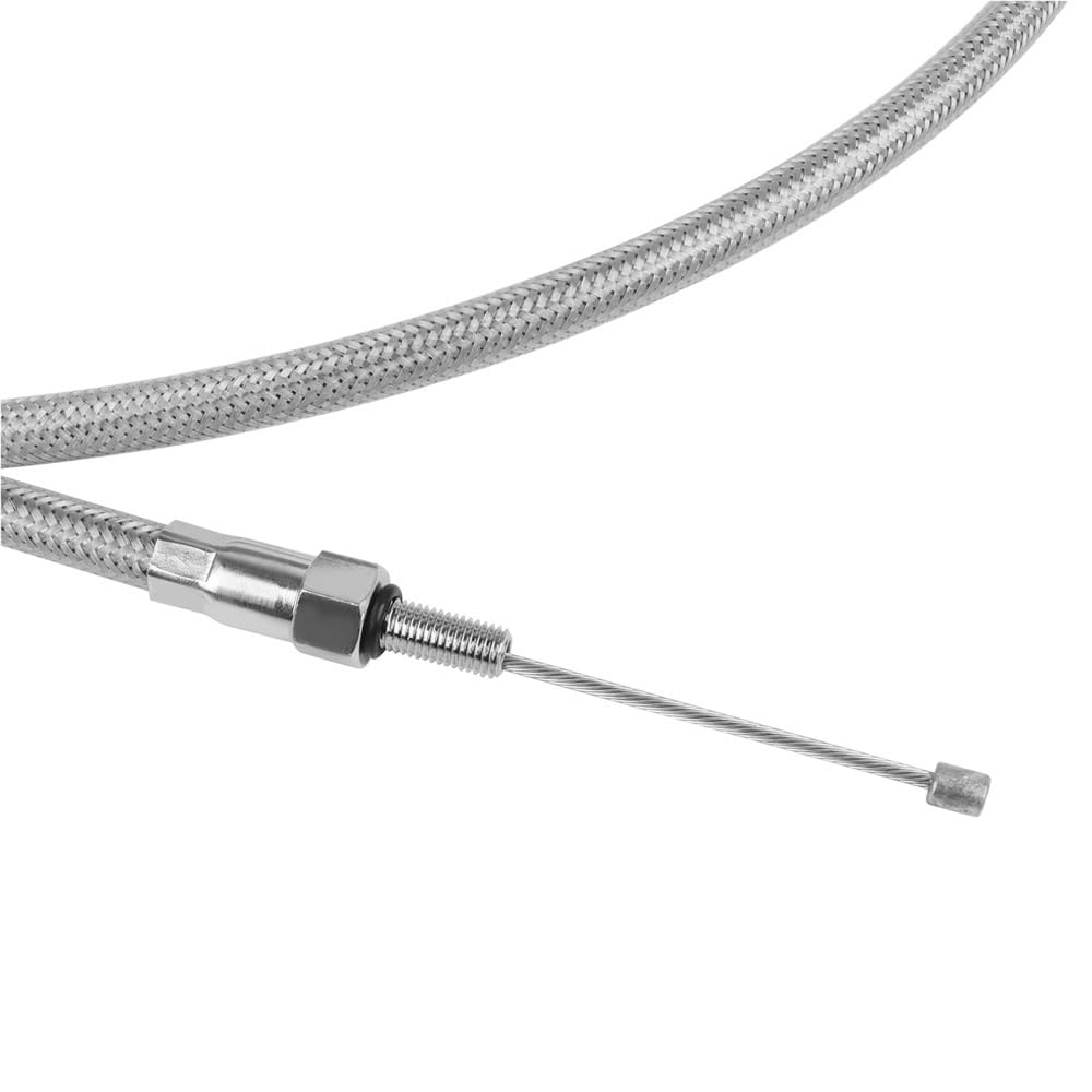 Kit de Cable embrague acero inoxidable trenzado para motocicleta para Sportster para Electra para Glide para Road King 1,6 m - 2,0