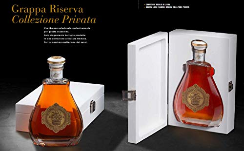 LUIGI FRANCOLI GRAPPA RESERVA COLECCIÓN PRIVADA 70 CL EN CAJA DE REGALO DE MADERA EDICIÓN LIMITADA