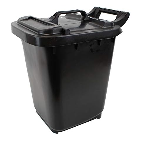 Kerbside Compost Caddy with Locking Lid Cover