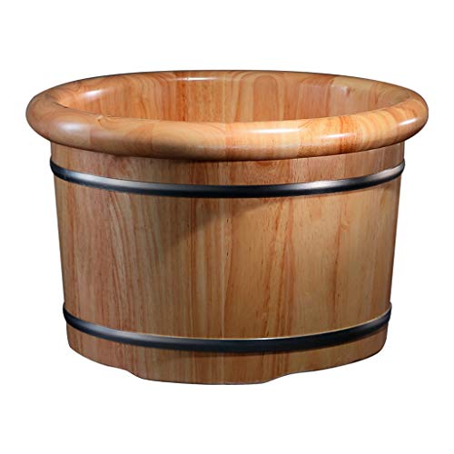 Spa de pies de madera para pedicure y masaje 25cm miniatura 3