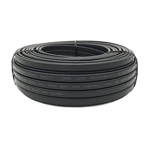 Yesefvxvt Thermoelastisches Frostschutz-Heizkabel 220V 40m