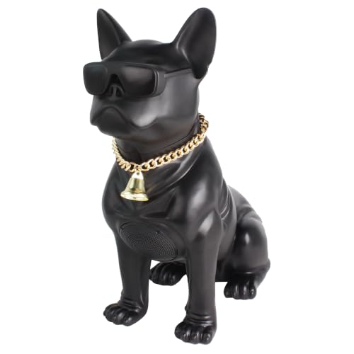 Max Power Bulldog Bluetooth Speaker, Wireless Novelty Party Stereo, Black