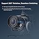 SMALLRIG Nahtloser Fokus Zahnrad Ring 360°Rotation Silent Follow Focus Ring (75 mm bis 77 mm) - 3294