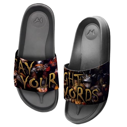 Popfunk Labyrinth Say Your Right Words Unisex Adult Slides Sandals Officially Licensed Hypd Slydr Switch™3