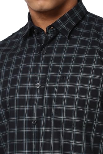 Image of Peter England Men's Premium Casual Checkered Shirt