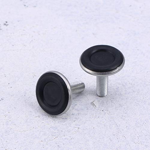 Angoily 24Pcs Levelers Móveis Cadeiras de Mesa Ajustável Móveis Pernas Levelers Rosca M8x25mm Almofa