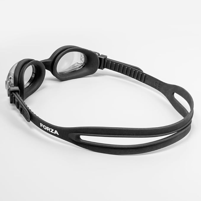 FORZA Lunettes de Natation pour Enfants | Verres Anti-Buée et Protection UV | Lunettes de Natation Étanches pour les Jeunes Nageurs