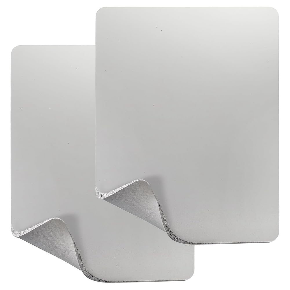 Mat à pression de chaleur en silicone de 15 x 12 pouces, lot de 2 tapis double face isolants