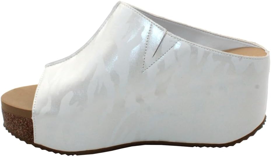VOLATILE Women's Carrier Wedge Sandal, White CAMO, 7