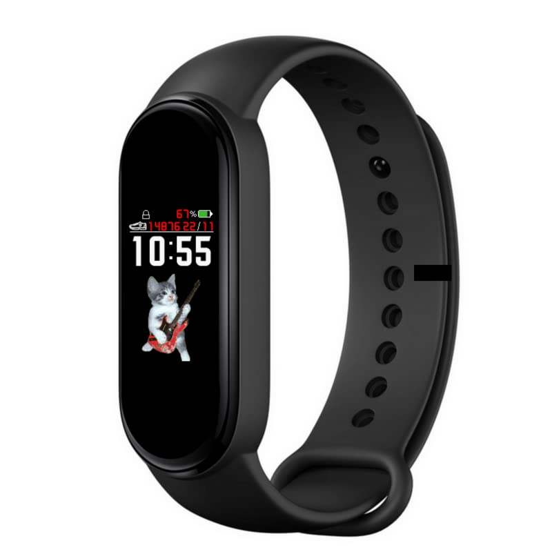 Latest Model M9 Band Bracelet/Fitband, Heart Rate Monitor Sensor OLED Bluetooth Wristband Waterproof Sports Health Activity Tracker Watch for Mens/Womens