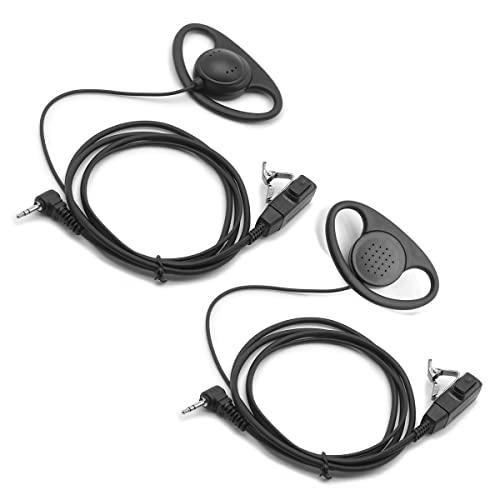 Auriculares tipo D para walkie talkie ideales para coordinar rutas de senderismo y acampadas