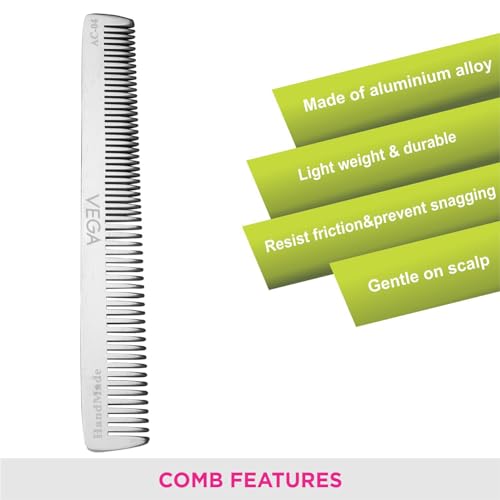 Image of Vega Graduated Dressing Hair Comb, (India's No.1* Hair Comb Brand) For Men and Women, (AC-04)