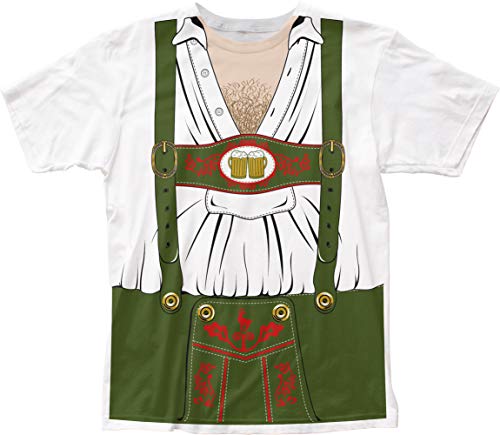 Impact Originals Octobeerfest Oktoberfest Mens White T-Shirt S