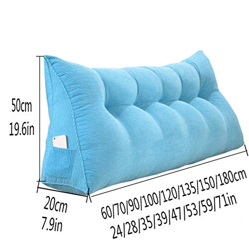 Matelas canapé oreiller triangulaire de lecture et positionnement - 5
