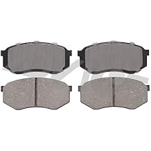 AD0589 ADVICS Ultra-Premium Ceramic Disc Brake Pad Set - Compatible with Select Mazda 929; Toyota Cressida, Pickup, Tacoma; FRONT