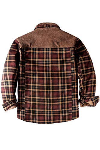Mr.Stream Thermohemd voor heren, flanelhemd, winterjas, fleecevoering, beschermende binnenvoering, houthakkershemd, werkhemd - Image 3