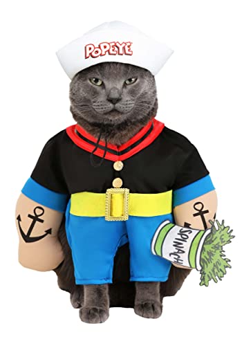 Disfraz para perro Popeye, Multicolor, talla Small miniatura 2