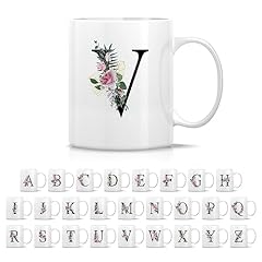 Alphabet Letter V Initial - White