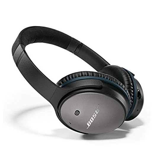 Bose QuietComfort 25 Acoustic Noise Cancelling Headphones for Apple devices - Black, Wired