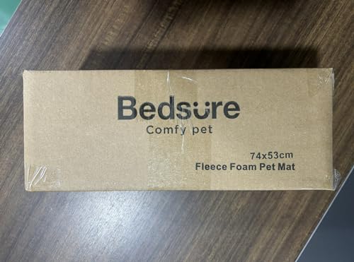 Bedsure Medium Dog Bed Mat, Washable Fleece Foam Dog Bed Reversible Pet Mat - Image 4