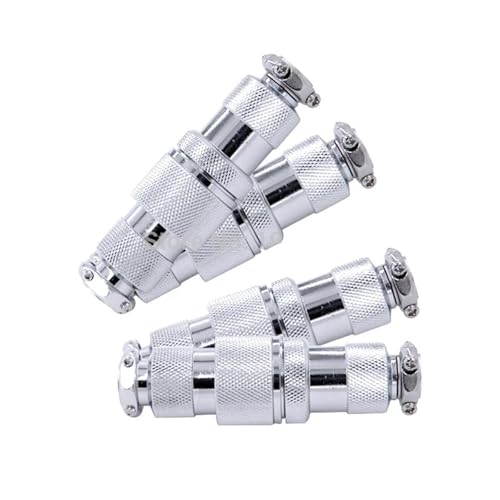 Conector circular GX25D de 25 mm con enganche push-pull rápido macho y hembra