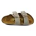 Birkenstock Unisex Arizona Sandal,Stone Birkibuc,46 M EU