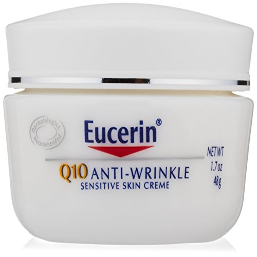 Eucerin Q10 Anti-Wrinkle Sensitive Skin Creme 1.7 oz (48 g)