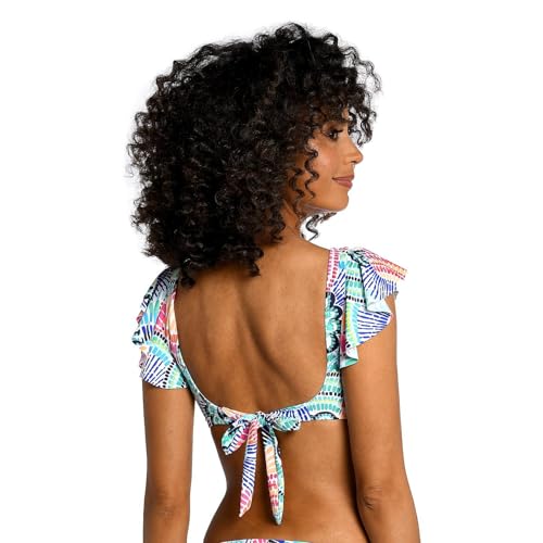 Ruffle Bikini Swimsuit Top2