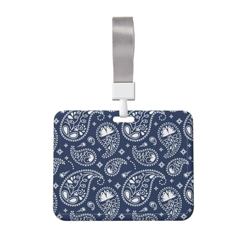 名札ケース ペイズリー柄 ネームホルダー 名刺ホルダー IDカードケース パスケース IDカードケース おしゃれ カードホルダー バッジホルダー 首掛け 吊り下げ名札 定期入れ 名刺入れ 旅行用品 学生証 贈り物