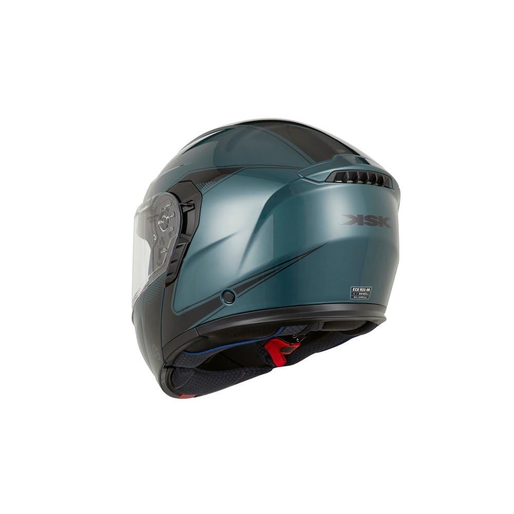 KSK - Casco modular OS doble homologado (P/J), color azul