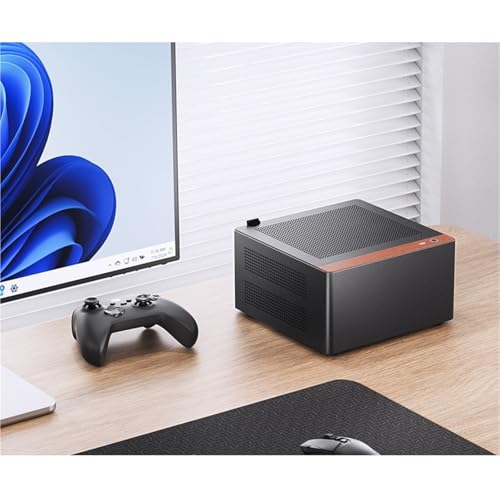 Gabinete NV10 N10 para PC de escritorio Mini ITX (carcasa de aleación de aluminio de 3,3 mm / versión ITX / cable adaptador PCIe 4.0) miniatura 6
